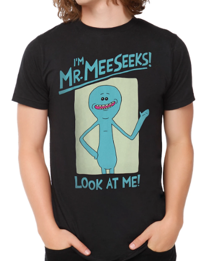 mr. meeseeks shirt
